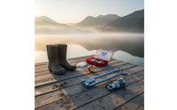 Ultralight Raft Fishing Rod Holder Multifunction Aluminum Fishing Rod Bracket Long Cast Stable for Lure Anglers