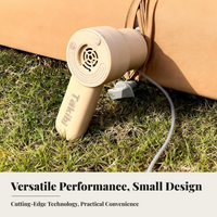 Fast-inflate portable air mattress