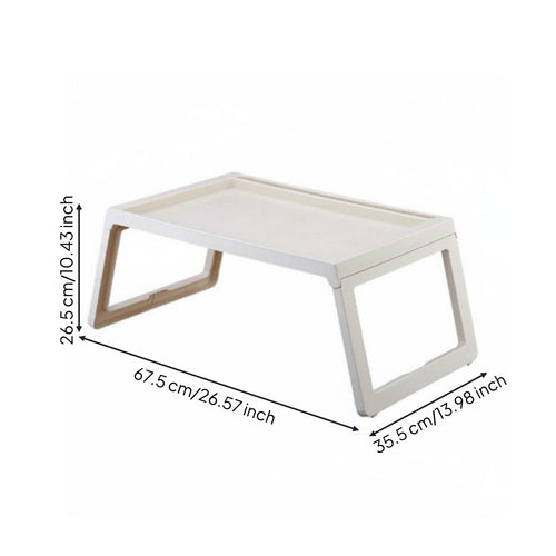 Couch Knee Desk Foldable Folding Laptop Table Anti-Slip Portable Study Desk for Dorm Room, Bedroom