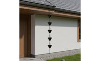 Bell Rain Chain Functional Drainage Hanging Rain Chain Easy Installation Outdoor Decor for Garden
