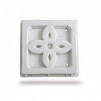 Professional-Grade Decorative Window Mold Rigid Concrete Mold with Hollow Window Long-Lasting Sturdy for Builders, DIYers, Fences