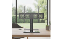 Height Adjustable Tv Stand No Drill Desktop Tv Bracket Easy Installation Tabletop Television Mount