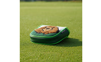 Embroidered Square Putter Headcover Cute Square Mallet Putter Headcover Stain-Resistant Golf Club Cover with Soft Inner Soft Inner Padding Eye-Catching for Golfers
