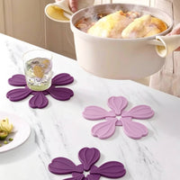 Silicone Trivet Reusable Silicone Pot Mat Multi Function for Dining Table