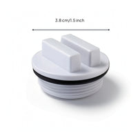 Threaded Drain Plug Pool Drain Plug O-ring Threaded Plug Plumbing Line Closure Pool Maintenance Secure Fit Suitable for Pool Owners Pool Winterizing