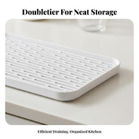 Twotier Colander Tray multifunctional Draining drainer tray to Clean for Families