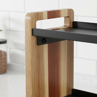 3-Tier Storage Rack Versatile Below-Sink Storage Minimalist Spice Organizer Design Rack Organizer for Kitchen