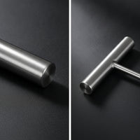 Manhole Cover Lifter Stainless Steel Lifting Hook with T-Handle T-Handle Hook Heavy-Duty Rust-Resistant for Maintenance Workers