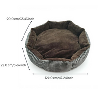 Dog Bed
Removable washable cover
Large non-slip mat
Kennel pad