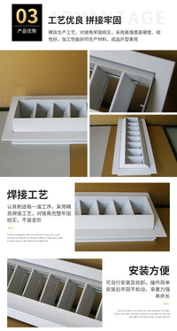 新风系统鼓型风口可调节内嵌式铝合金出风口中央空调鼓形喷口加工