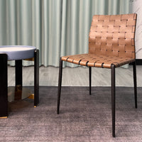 家用餐椅北欧轻奢靠背椅意式洽谈凳子简约皮椅子现代书桌办公桌椅