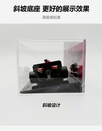 speed展示盒 F1赛车展示盒 加厚加大 77242法拉利积木车防尘防晒