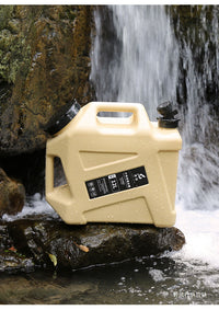 Portable 25L PE Water Container with Faucet for Camping