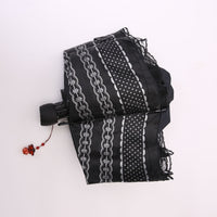 Five-Layer Lace Trim Umbrella, Three-Fold, Sun and Rain Dual-Use for Students