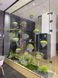 Simulated PU Foam Floating Stone for Indoor Plant Decor