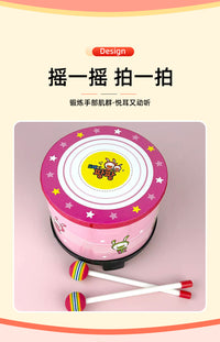 Cartoon Pattern Kids Battle Drum