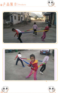 Rainbow Elastic Pull Rope for Sensory Training and Outdoor Team Games