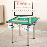 Folding Mahjong Table for Home, Dormitory, Portable, Dual-Use as Dining Table