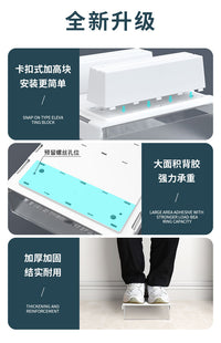 Under-Desk Drawer Storage Box with No Drilling