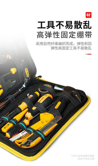 Multi-Functional Heavy-Duty Tool Bag for Electricians and Plumbers