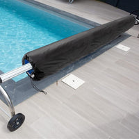 Solar Pool Blanket Roll with Dust Cover