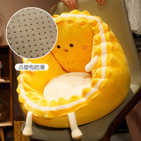 Lazy Sofa Cushion with Backrest for Floor Sitting