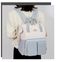 2025 New Style Large Capacity Portable Handbag and Backpack for Moms