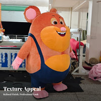 ambulatory Hamster Costume Full torso Coverage Blow-up Hamster Suit for Event Staff