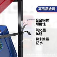 跨境三层饮料架 啤酒收纳架 多功能收纳架 适用于厨房客厅地下室