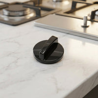 Rotary Control Knob Black Appliance Knob Hardware Universal Removable for Homeowners, Appliances, Kitchen