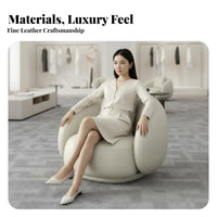 Curved Minimalist Sofa Nordic Design Upholstered Seating Low-Height Backrest Backrest Soft Teddy Texture for Apartment Dwellers