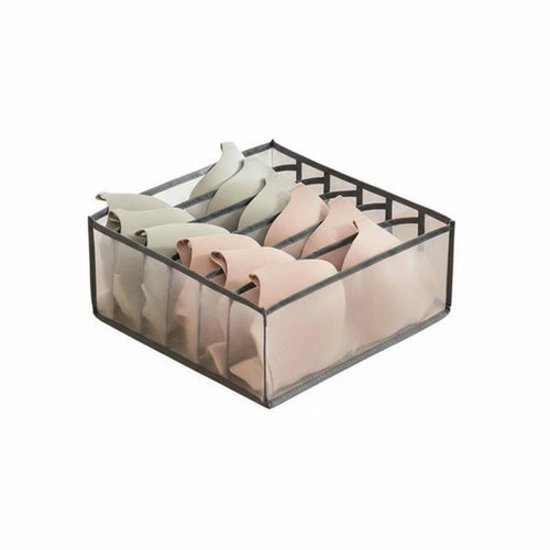 3 Pieces Underwear Compartment Box Set foldable Drawer Divider Foldable