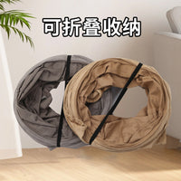 新款S通猫隧道玩具可折叠通道猫咪钻桶自嗨宠物玩具厂家批发