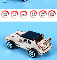 昌赛科技小制作小发明太阳能小汽车材料创客拼装玩具创意模型批发
