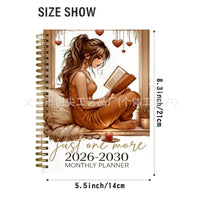 跨境新品2026/2030，月度计划表，5年月度计划本，可贴标代发