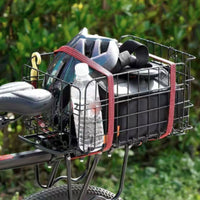 Folding Rear Bike Basket Wire Bike Basket with Mounting Plates Easy Installation for Daily Commuting