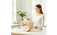 Self-Flowing Rice Storage Container Opening Rice Dispenser Countertop Pantry Organizer Transparent for Organizers
