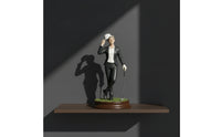Golf Gentleman Figurine Classic Gentleman Figurine with Golf Club Decorative Statue with Base for Golfers
