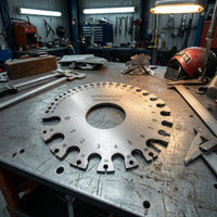 Measurement Markings Weld Inspection Gauge Brushed Silver Fusing Seam Gauge Hanging Loop Weld Inspection Ruler Clear Markings