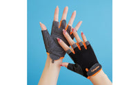 Half-Finger Gym Gloves Quick-Evaporating Half-Finger Workout Gloves Breathable Material for Women, Cyclists, Rock Climbing
