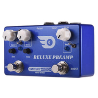 MOSKYAUDIO DELUXE PREAMP Guitar Effects Pedal Overdrive Booster