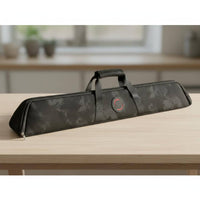 Soft Billiard Cue Bag Shock Absorbing 6-Slot Cue Case Waterproof for Tournaments