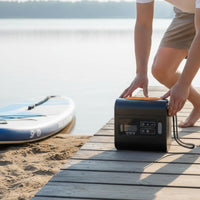 Paddle Board Pump Multiple Nozzles Inflation Deflation Pump for Camping