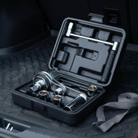 Portable Case Force Multiplier Wrench Kit Labor Saving Lug Wrench Set for Roadside Emergency