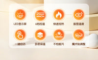 婴儿恒温奶瓶保温套便携式车载温奶器外出热奶暖奶无线加热套厂家