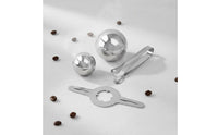 Preserves Flavor Espresso Cooling Ball Set No Dilution Espresso Cooling Ball Does Not Dilute Metal Whiskey Stone for Baristas