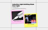 Car Door LED Warning Light, Anti-Collision, Universal Decor