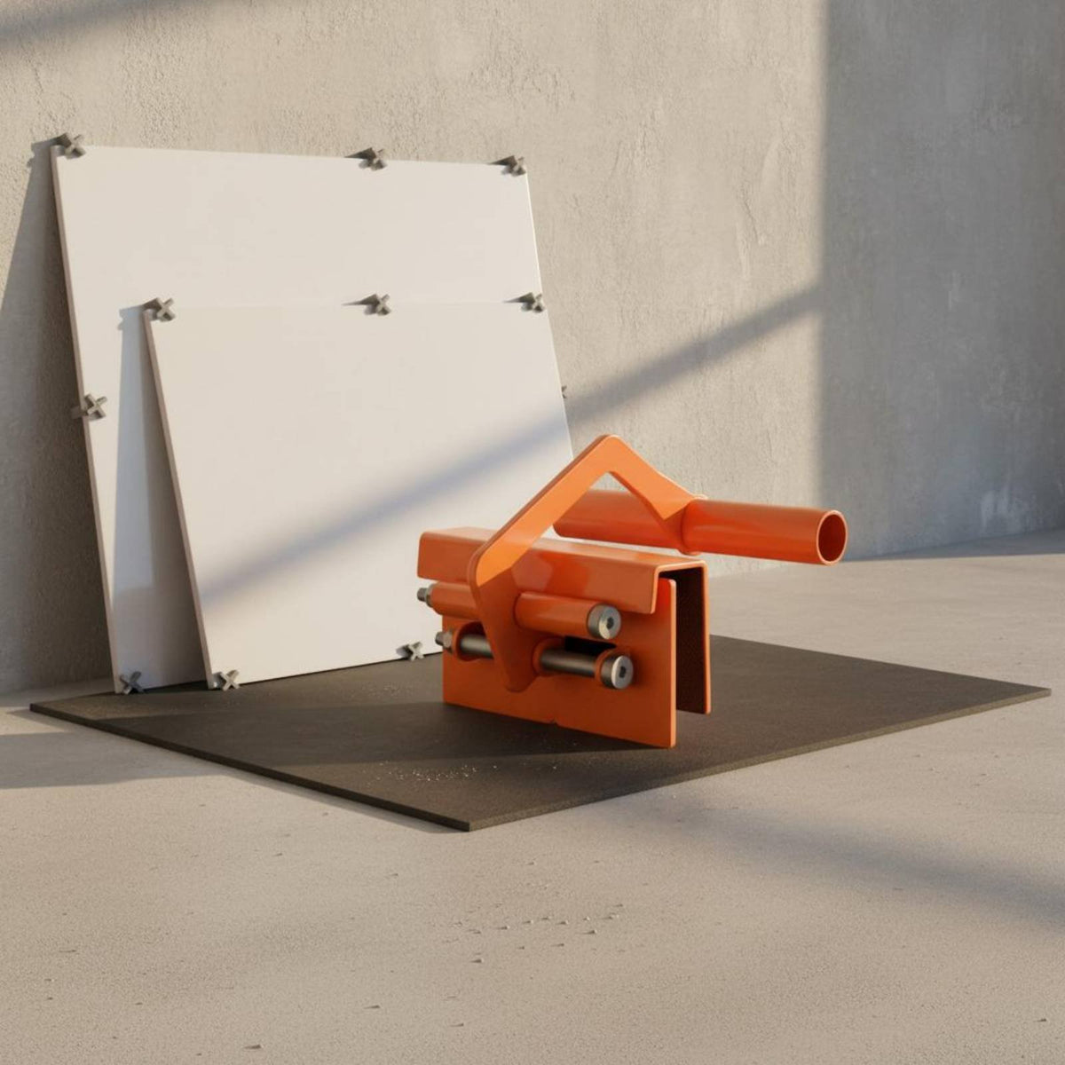 Stainless Steel Board Clamp Labor-Saving for Renovation, Warehouse