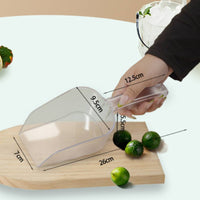 Clear Dry Goods Utensil Versatile Multipurpose Dry Goods Ladle Flat Bottom Design Heavy Duty Ice for Pantry, Supermarket, Restaurant