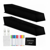 50 Pieces Mini Chalkboard Sign Includes Marker and Spray Bottle for Party